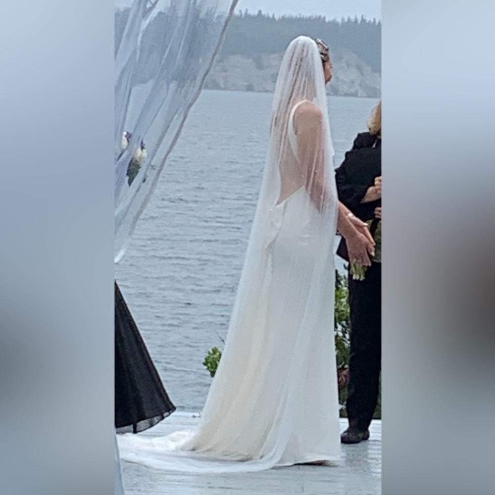 Grace Loves Lace Martini Ivory Dress with a detachable bow.